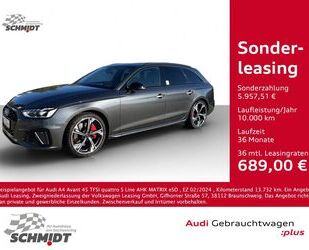 Audi Audi A4 Avant 45 TFSI quattro S Line AHK MATRIX eS Gebrauchtwagen