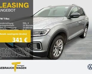 VW Volkswagen T-Roc 1.5 TSI DSG STYLE LED+ NAVI AHK Gebrauchtwagen