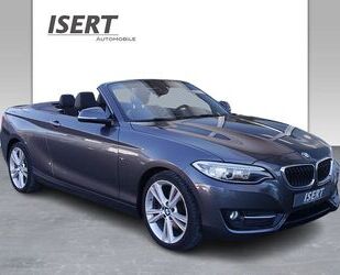 BMW BMW 220i Cabrio Sport Line +NAVI+XENON+PDC+SHZ+FSE Gebrauchtwagen