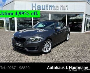 BMW BMW 218 i Cabrio Sport Line *1.HAND*LEDER*BUSINESS Gebrauchtwagen