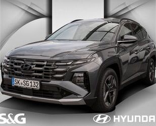 Hyundai Hyundai Tucson Mild-Hybrid+Allrad+Navi+Teilleder+s Gebrauchtwagen