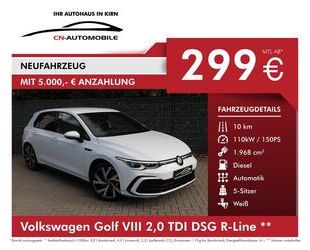 VW Volkswagen Golf VIII 2,0 TDI DSG R-L. #RATE ab 299 Gebrauchtwagen