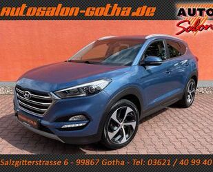 Hyundai Hyundai Tucson Style 4WD+AHK LEDER NAVI CAM DAB SH Gebrauchtwagen