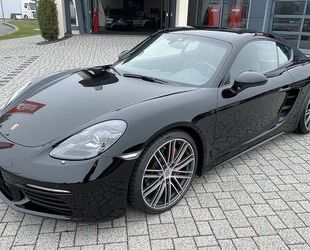 Porsche Porsche 718 Cayman S schwarz/schwarz APPOVED PDLS+ Gebrauchtwagen