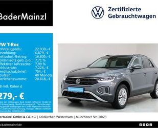 VW Volkswagen T-Roc 1.0 TSI Life LED Carplay Virtual Gebrauchtwagen