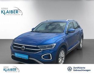 VW Volkswagen T-Roc Style 1.0 TSI NAVI+AHK+LED+CAM+5J Gebrauchtwagen