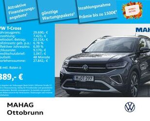 VW Volkswagen T-Cross 1.0 TSI Style IQ.DrivePack Navi Gebrauchtwagen