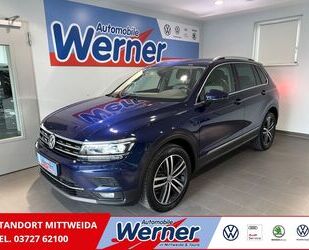 VW Volkswagen Tiguan Highline 2.0TDI Allrad AHK LED Gebrauchtwagen