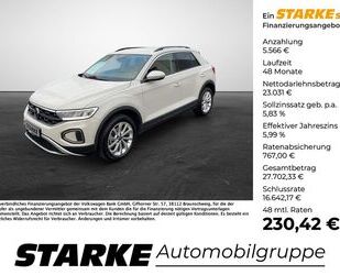 VW Volkswagen T-Roc 1.5 TSI DSG Life AHK Navi LED PD Gebrauchtwagen