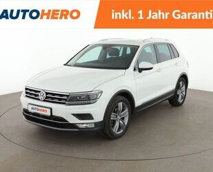 VW Volkswagen Tiguan 2.0 TDI Highline 4Motion BMT Aut Gebrauchtwagen