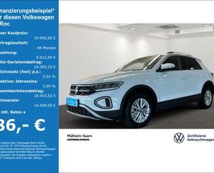 VW Volkswagen T-Roc 1.0 TSI Life Navi Sitzheizung LED Gebrauchtwagen