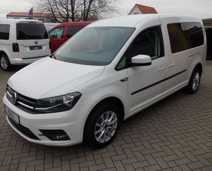 VW Volkswagen Caddy Maxi 7Sitzer Navi AHK Gebrauchtwagen