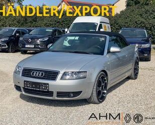 Audi Audi A4 Cabriolet 2.4 Leder Klimaautom BENZIN/GAS Gebrauchtwagen