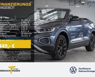 VW Volkswagen T-Roc Cabrio 1.5 TSI DSG STYLE BLACK AH Gebrauchtwagen