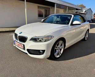 BMW BMW 220 Baureihe 2 Cabrio 220 i LED Navi Sitzheizu Gebrauchtwagen