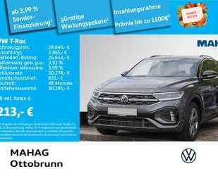 VW Volkswagen T-ROC 2.0 TDI R-Line AHK Navi LED Kamer Gebrauchtwagen