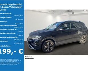 VW Volkswagen T-Cross Style 1.0 TSI DSG NAVI KAMERA L Gebrauchtwagen