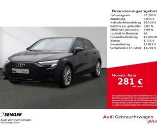 Audi Audi A3 Sportback 40 TFSI e Advanced MMI LED Kamer Gebrauchtwagen