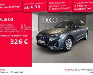 Audi Audi Q3 35 TDI S tronic S line LED Navi VC DAB Gebrauchtwagen