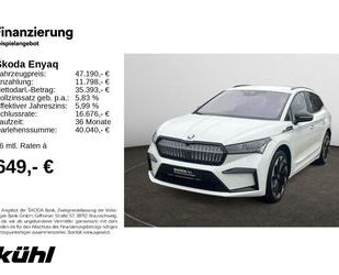 Skoda Skoda Enyaq iV 80x Sportline Navi,AHK,Wärmepumpe Gebrauchtwagen