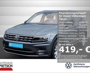 VW Volkswagen Tiguan 2.0 TDI Highline 4Motion LED Nav Gebrauchtwagen