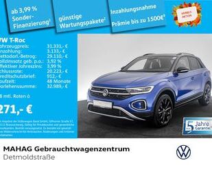 VW Volkswagen T-Roc 1.5 TSI STYLE BlackStyle Navi LED Gebrauchtwagen