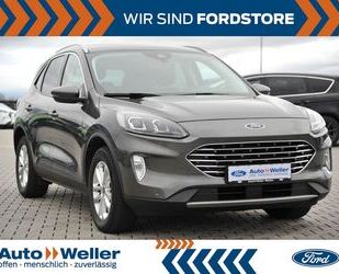 Ford Ford Kuga Plug-In Hybrid Titanium LED/HUD 1.Hand! Gebrauchtwagen