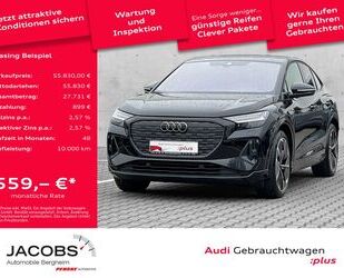 Audi Audi Q4 e-tron Sportback 45 Matrix/Blackpaket S li Gebrauchtwagen