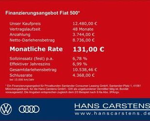 Fiat Fiat 500 1,2 Lounge Cabrio Navi Schiebedach Tempom Gebrauchtwagen