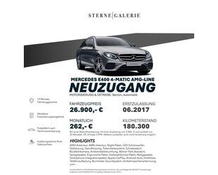 Mercedes-Benz Mercedes-Benz E 400 4MATIC/AMG-LINE/NIGHT/TOTW/STA Gebrauchtwagen