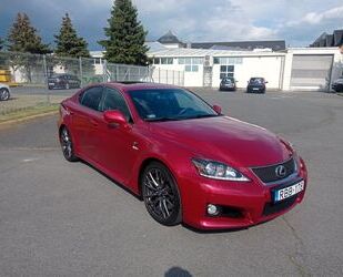 Lexus Lexus IS-F in very rare matador red mica color Gebrauchtwagen