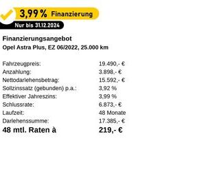 Opel Opel Astra L, GS-Line Plus LED Gebrauchtwagen