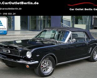 Ford Ford Mustang Cabrio 1966 4.Gang Schalter V8 schwar Gebrauchtwagen