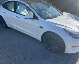 Tesla Tesla Model 3 Performance weiß/ weiß Gebrauchtwagen