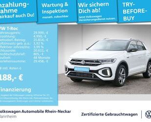 VW Volkswagen T-Roc 2.0 TDI R-Line DSG Navi AHK Kamer Gebrauchtwagen