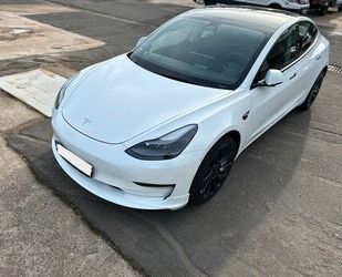 Tesla Tesla Model 3 Performance AWD Dual Carbon Spoiler Gebrauchtwagen