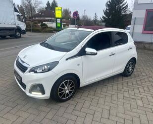 Peugeot Peugeot 108 TOP Allure #76Tkm #Klima #Faltdach #Eu Gebrauchtwagen