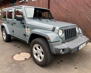 Jeep Jeep Wrangler Unlimited Sahara Automatik Leder AHK Gebrauchtwagen