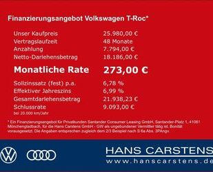 VW Volkswagen T-Roc 2,0 TDI Active DSG Navi Klima Sch Gebrauchtwagen