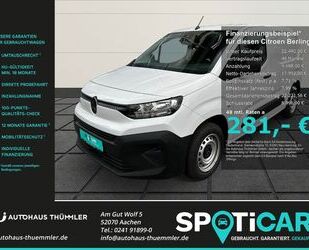 Citroen Citroën Berlingo Kasten L1H1 1.5 BlueHDi 100 FAP E Gebrauchtwagen