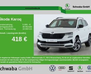 Skoda Skoda Karoq Sportline 2,0 TSI 4x4 *LED*AHK*ACC*R-K Gebrauchtwagen