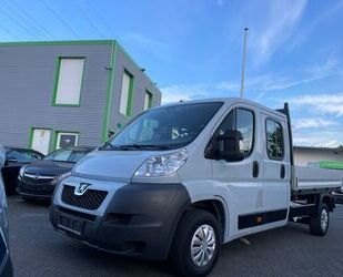 Peugeot Peugeot Boxer Pritsche*DoKa*Lang*7-Sitze*TÜV+Wartu Gebrauchtwagen