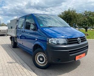 VW Volkswagen T5 2.0 TDI Pritsche DoKa *KLIMA|AHK|1-H Gebrauchtwagen