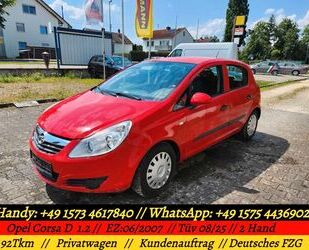 Opel Opel Corsa 1.2 Twinport Edition*92TKM*TÜV 08/25*2H Gebrauchtwagen