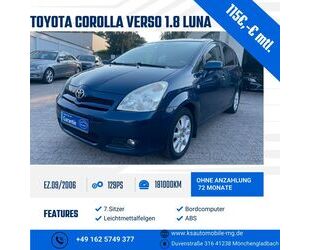 Toyota Toyota Corolla Verso 1.8 Luna*2.Hand*7 Sitzer*TÜV Gebrauchtwagen