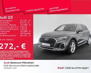 Audi Audi Q5 40 TDI qu. S tronic S line AHK/Virtual/Kam Gebrauchtwagen