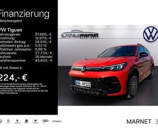 VW Volkswagen Tiguan R-Line 2.0 TDI 4M*AHK*STD.HZ*P Gebrauchtwagen