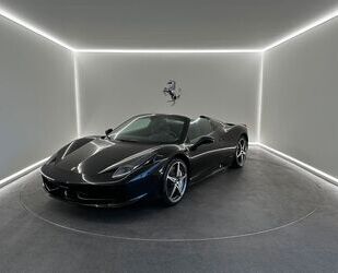 Ferrari Ferrari 458 Spider / Nero Daytona / Ferrari Approv Gebrauchtwagen