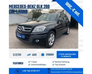 Mercedes-Benz Mercedes-Benz GLK 200 CDI*1.Hand*Rentner Fahrzeug* Gebrauchtwagen