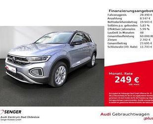 VW Volkswagen T-Roc Style 1.5TSI AHK Navi LED-Plus Si Gebrauchtwagen